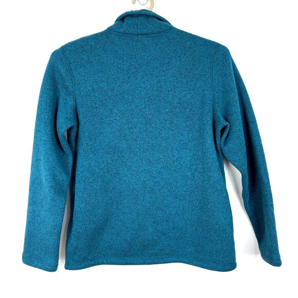 The North Face Blue Full Zip Sweater Fleece Jacket Women Medium - Picture 4 of 8